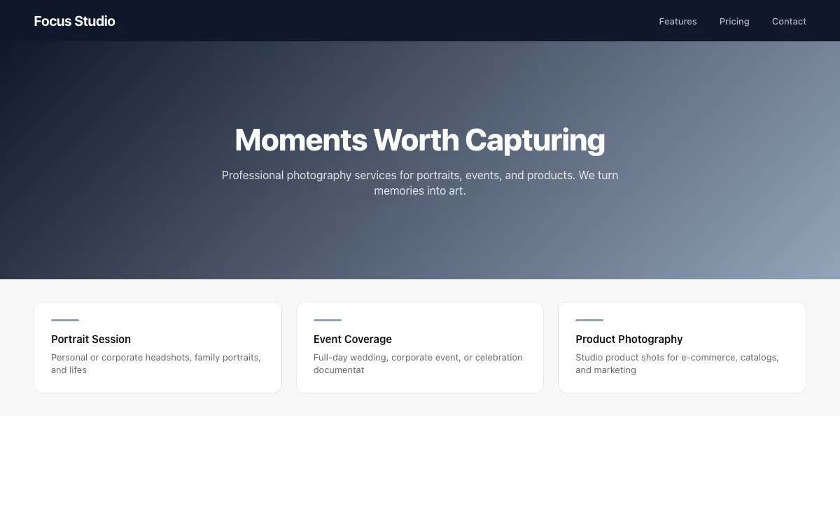 Focus Photography Studio